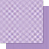 PREORDER - ships in July: BELLA BLVD Bella Besties 12x12 Gingham & Stripes Cardstock - Plum (25 sheets)