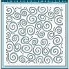DARE 2B ARTZY 6x6 Stencil: Swirl