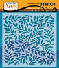 DARE 2B ARTZY 6x6 Stencil: Lacey Leaves