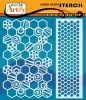 DARE 2B ARTZY 6x6 Stencil: Honeycomb