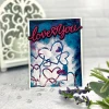 DARE 2B ARTZY 6x6 Stencils: Hearts DUO (2 pack)