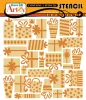 DARE 2B ARTZY Layering Stencils: Gift Box (2 pack)