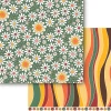 DARE 2B ARTZY Feelin' Groovy 12x12 Paper: Crazy Daisy