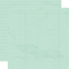 PREORDER - ships September: SIMPLE STORIES Simple Vintage Evergreen Memories 12x12 Paper: Frosty