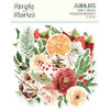 PREORDER - ships September: SIMPLE STORIES Simple Vintage Evergreen Memories Floral Bits & Pieces