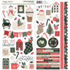 PREORDER - ships September: SIMPLE STORIES Mistletoe & Holly Cardstock Stickers - Icons