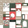 PREORDER - ships September: SIMPLE STORIES Mistletoe & Holly 12x12 Paper: Journal Elements