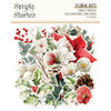 PREORDER - ships September: SIMPLE STORIES Simple Vintage Old-Fashioned Christmas Floral Bits & Pieces