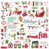 PREORDER - ships August: SIMPLE STORIES Kringle & Co. Chipboard Pieces