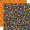 PREORDER - ships August: SIMPLE STORIES Say Cheese Classic Mouse Halloween 12x12 Paper: Halloween Time