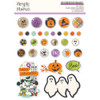 PREORDER - ships August: SIMPLE STORIES Say Cheese Classic Mouse Halloween Decorative Brads
