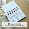 PREORDER - ships August: A HOUSE OF BOOKS Prompt Deck - Junk Journaling Vol. 2
