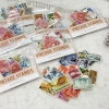 PREORDER - ships August: A HOUSE OF BOOKS Vintage Stamps