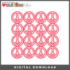 DIGITAL DOWNLOAD: Cut Files by Allison - Peace Sign Background