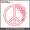 DIGITAL DOWNLOAD: Cut Files by Allison - Peace Sign