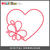 DIGITAL DOWNLOAD: Cut Files by Allison - Splash Heart
