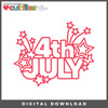 DIGITAL DOWNLOAD: Cut Files by Allison - 4th of July