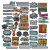 PREORDER - ships August: 49 AND MARKET Chipboard Set: Level Up