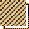 PREORDER - ships August: BELLA BLVD Boo To You 12x12 Paper - Spooky Stripes