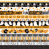 PREORDER - ships August: BELLA BLVD Boo To You 12x12 Paper - Borders