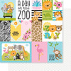 PREORDER - ships August: BELLA BLVD Zoo Day 12x12 Paper - Daily Details