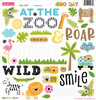 PREORDER - ships August: BELLA BLVD Zoo Day Ciao Chipboard Icons