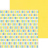 PREORDER - ships late AUGUST: DOODLEBUG DESIGNS Balloons & Banners 12x12 Paper: Make A Wish