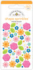 PREORDER - ships late AUGUST: DOODLEBUG DESIGNS Cupcakes & Candles Shape Sprinkles: Birthday Bouquet