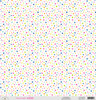 PREORDER - ships late AUGUST: DOODLEBUG DESIGNS Cupcakes & Candles 12x12 Heavyweight Acetate: Cute Confetti