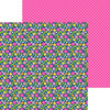 PREORDER - ships late AUGUST: DOODLEBUG DESIGNS Cupcakes & Candles 12x12 Paper: Birthday Bouquet
