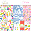 PREORDER - ships late AUGUST: DOODLEBUG DESIGNS Cupcakes & Candles 12x12 Essentials Kit