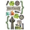 PAPER HOUSE PRODUCTIONS 3D Stickers: Ireland