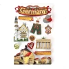 PAPER HOUSE PRODUCTIONS 3D Stickers: Germany