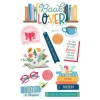 PAPER HOUSE PRODUCTIONS 3D Stickers: Book Lover