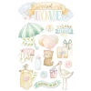 PAPER HOUSE PRODUCTIONS 3D Stickers: Showered With Love