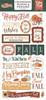 ECHO PARK Feels Like Fall 6x13 Chipboard Word & Phrases