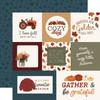 CARTA BELLA Here Comes Autumn 12x12 Paper: Multi Journaling Cards