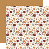 CARTA BELLA Here Comes Autumn 12x12 Paper: Fall Floral Picks