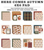 CARTA BELLA Here Comes Autumn 6x6 Paper Pad