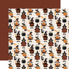CARTA BELLA Handmade Halloween 12x12 Paper: Witches Night Out