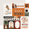 CARTA BELLA Handmade Halloween 12x12 Paper: Multi Journaling Cards