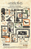 GRAPHIC 45 BOOtiful Greetings Chipboard Pieces, Tags, Frames