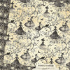 GRAPHIC 45 BOOtiful Greetings 12x12 Paper: Witchy Spiderwebs