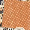 GRAPHIC 45 BOOtiful Greetings 12x12 Paper: Pumpkins & Polkadots