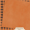 GRAPHIC 45 BOOtiful Greetings 12x12 Paper: Rusty Orange Patterns & Solids