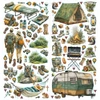 COMING SOON: 49 AND MARKET Laser Cut Elements: Campfire Memories