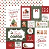 CARTA BELLA Have A Beary Christmas 12x12 Paper: Teddy Journaling Cards