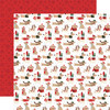 ECHO PARK Here Comes Santa Paws 12x12 Paper: Puppies And Presents