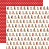 ECHO PARK Here Comes Santa Paws 12x12 Paper: Bundled Up Pups