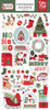 ECHO PARK Here Comes Santa Paws 6x13 Chipboard Accents